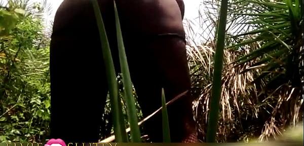  Horny tribe woman outdoor